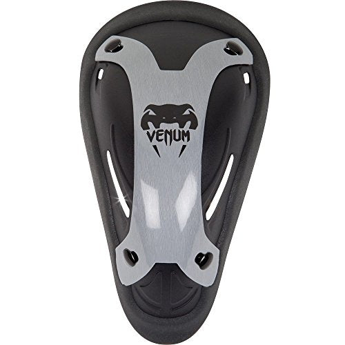 Venum Competitor Groinguard - Black/Grey Large Shock Absorbing Cup for Athletes