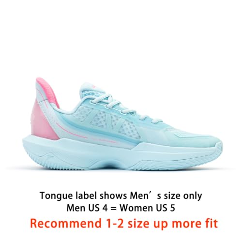 Men's Basketball Shoes Lightweight Breathable Court Sneakers - Variation 7 Women/5.5 Men