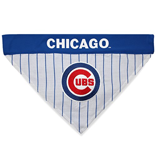 Pets First MLB Chicago Cubs Reversible Pet Bandana Large/X-Large - Team Logo