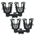 Double ATV Gun Rack with FlexGrip Pro for Rifles, Bows & Tools
