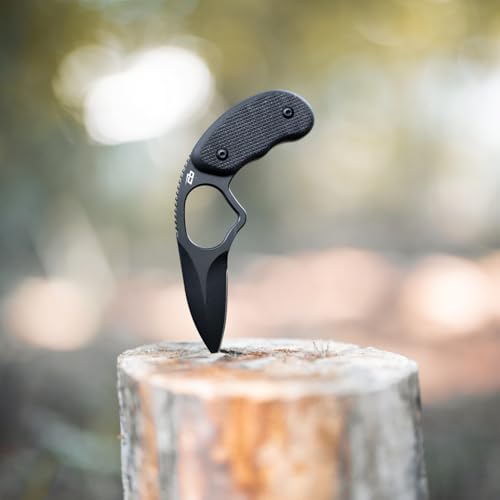 Colonel Blades Sparrow F Fixed Blade Knife - AUS-8 Steel, G10 Handle, Compact EDC
