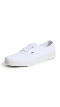 Vans Unisex Authentic Unisex Sneakers, True White, 13 US Women/11.5 US Men