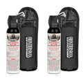 2-Pack SABRE Frontiersman MAX Bear Spray with Holster, 9.2 oz, EPA Registered for 9 Animal Species