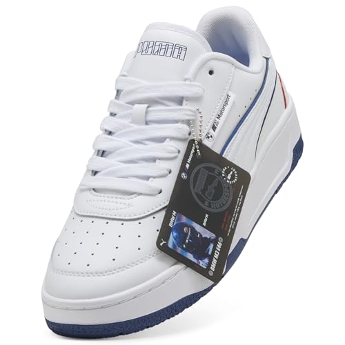 Puma BMW M Motorsport Ca Match Shoes - White Blue, Men's Athletic Sneakers