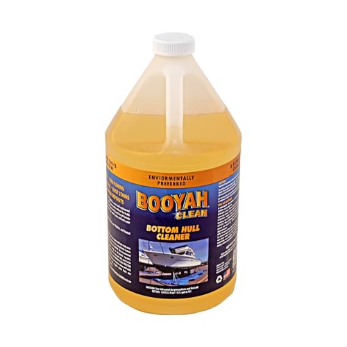 Booyah Clean Bottom Hull Cleaner 128 Fl Oz Marine Grade Non-Acid Boat Cleaner