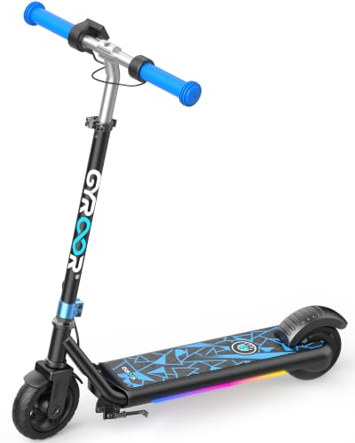 Kids Electric Scooter 150W Motor LED Display Blue - Safe & Adjustable Ride