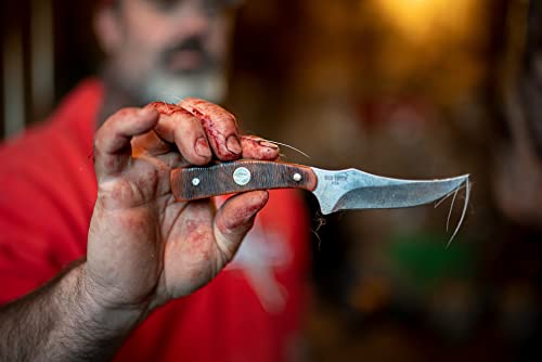 Generational USA Sharpfinger Fixed Blade Knife with 1095 Stainless Steel & Bone Handle - Made in USA