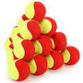 Kids Tennis Balls Set 24 Pack - Red & Yellow Low Compression Practice Balls