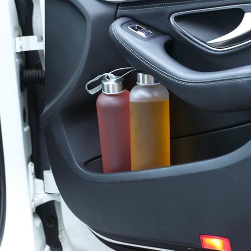 Novelinks Frosted 27oz Water Bottles Pack with Airtight Lids - Leakproof & Reusable