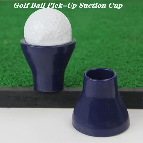 Golf Ball Retriever Pick Up Tool Set - Suction Cup Putter Grip 6 Pack