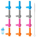 12 Pack BPA-Free Water Bottle Mouthpieces for Zak Kelso 15oz Replacement