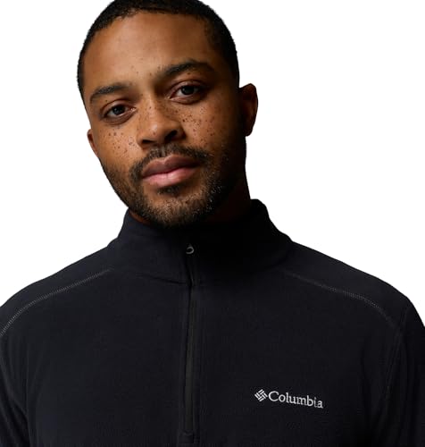 Columbia Men's Klamath Range II Half Zip Fleece Pullover - Large Black
