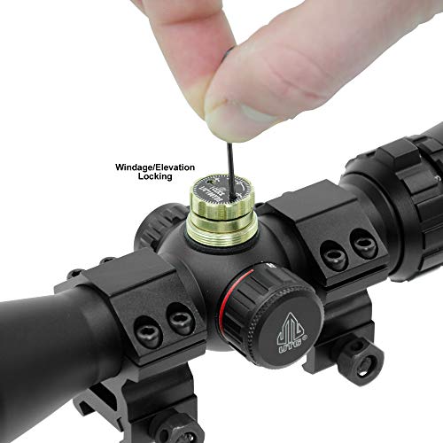 UTG 2-7X32 Handgun Scope with Long Eye Relief & PDC Reticle
