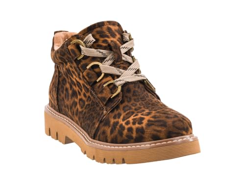 Corkys Footwear Women's Twisted Leopard Campfire Hiking Boots - Cushioned & Durable