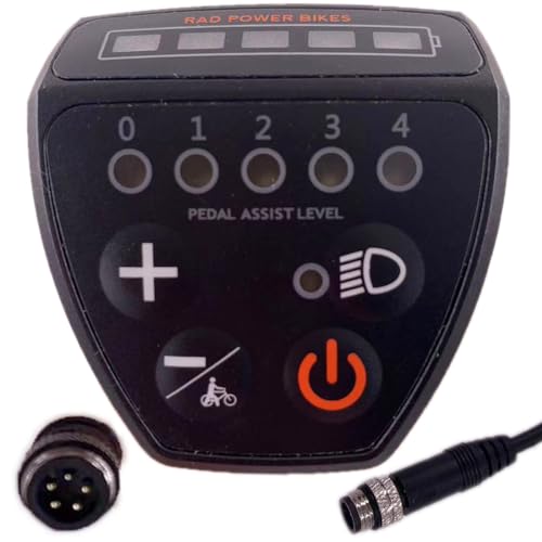 Electric Bike LED Display Meter 24V 36V 48V Cycling Computer Waterproof Control Panel