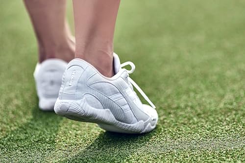 Kaepa Stellarlyte White Cheer Shoes Women Girls 8.5 Indoor Competition Lightweight