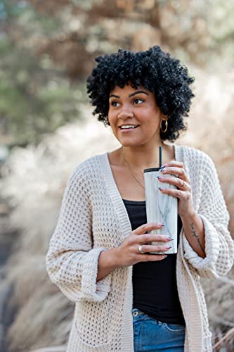 16 Ounce Reusable Insulated Straw Lid for Simple Modern Tumblers - Graphite
