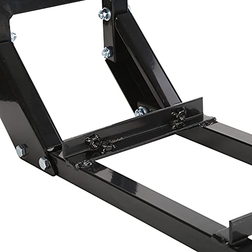 10L0L Golf Cart Rear Seat Safety Grab Bar with 2" Trailer Hitch - Compatible with EZGO, Club Car, Yamaha
