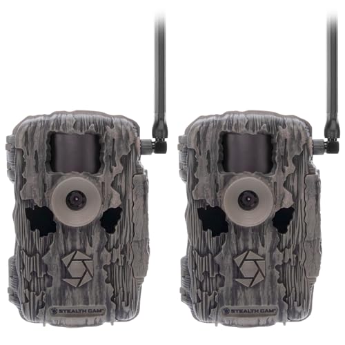 Cellular Trail Camera 36MP Fusion Max 2 Pack with Infrared Flash & 80ft Detection