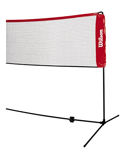 Wilson EZ Tennis Net - 10 Feet Portable Tennis Net for Youth & Juniors