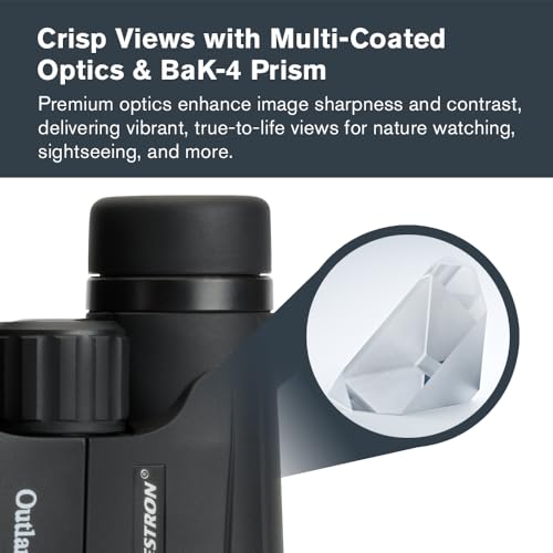 Binoculars 8x42 Outland X for Birding & Nature Viewing – Celestron