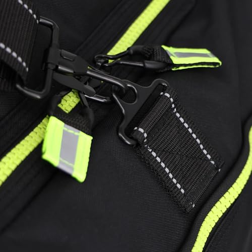 Lightning X Firefighter Turnout Gear Bag 3XL - Customizable Black Step-In Bag