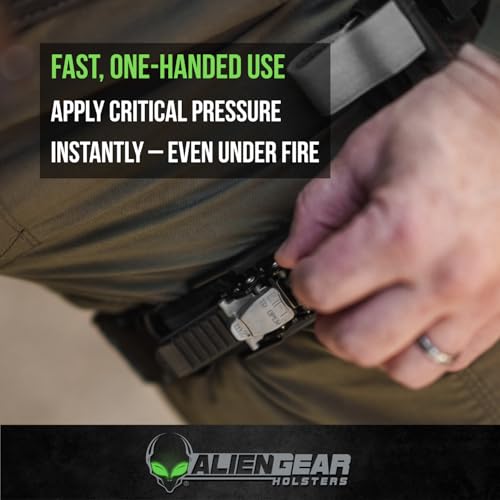 Alien Gear TAQ-Strap Tactical Leg Tourniquet for Military & Medical Use