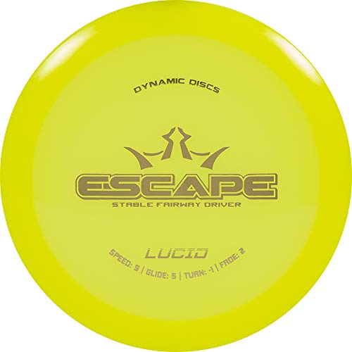 Fairway Disc Golf Driver - Lucid Escape - Yellow 170g Overstable