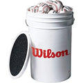 Baseball 3 Dozen Wilson Champion Series A1030 with Bucket - Youth & Practice Balls