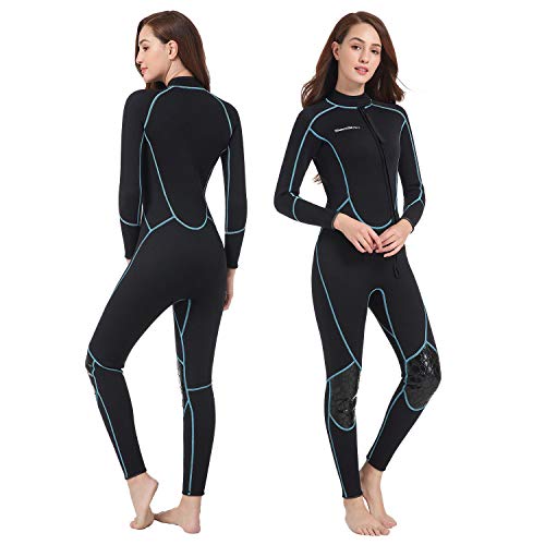 Seaskin Women's 3mm Shorty Wetsuit Full Body Diving Suit - XX-Large