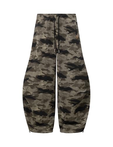Aelfric Eden Women's Baggy Camouflage Sweatpants Small Unisex Y2K Streetwear