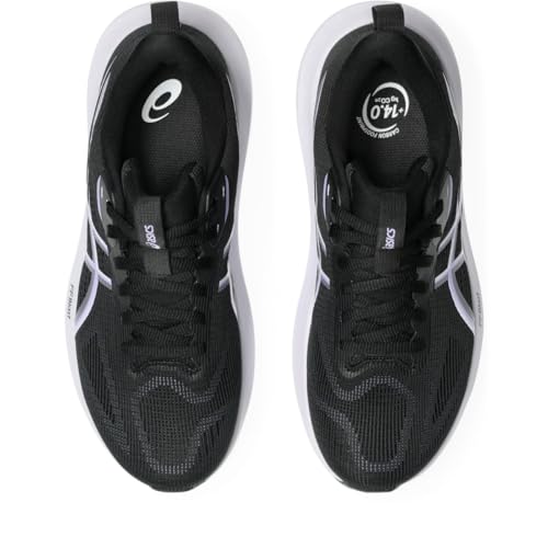 ASICS Women's GT-1000 14 Running Shoes - Black/Lilac Hint, Size 9