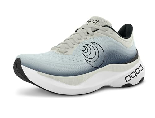 Topo Athletic Men's Lightweight Road Running Shoes - 11.5 White Charcoal 5MM Drop Aura