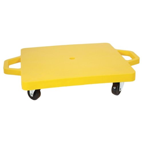 S&S Worldwide Spectrum 16 Yellow Scooter. Built in Handles Protect Kids Hands. Durable Molded Plastic Base with Non-Marring 2" Wheels Supports up to 200 Pounds.