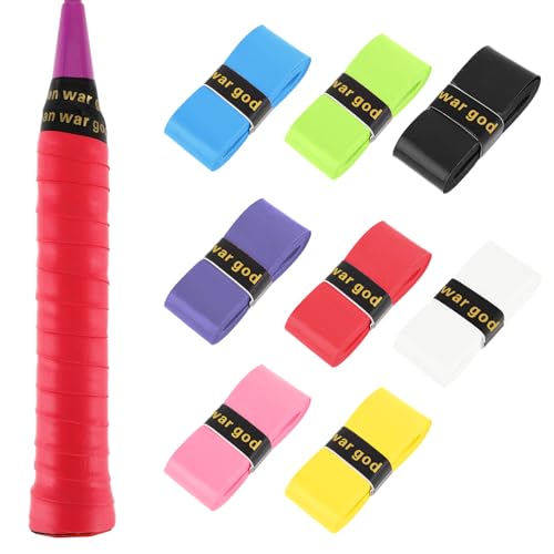 8 Pack Tennis Racket Grip Tape Anti-Slip Overgrip for Tennis & Badminton