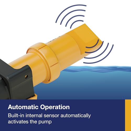 Whale Supersub 1100 Gph Electric Bilge Pump for Fresh & Salt Water