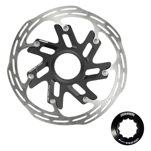 160mm Center Lock Brake Rotor with Steel/Aluminum Disc for Road Cycling