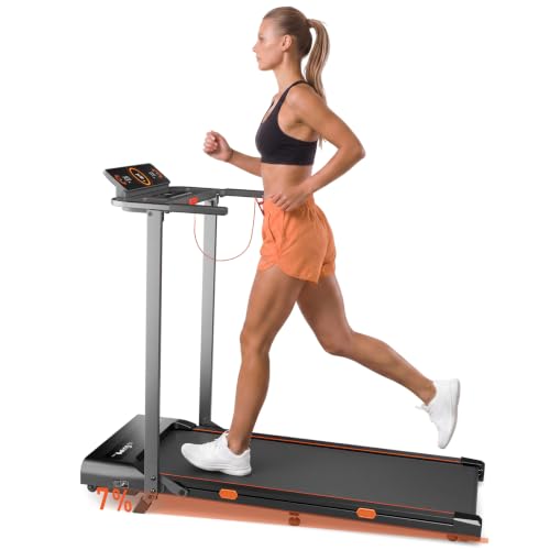 Cybergoing T16 Treadmill Home Use Black - Powered by Bosch, 7% Incline, 0.6-7.6 MPH
