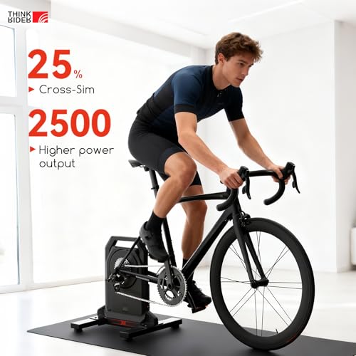 ThinkRider XXPRO Smart Bike Trainer Black - 2500W, 25% Gradient, ANT+ & BLE