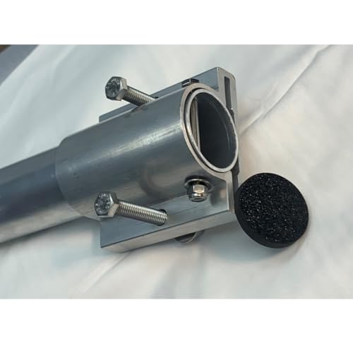 Dock Mount Kit for Dori Pole – Aluminum Surface Mount for 13.5' & 19' Telescoping Poles