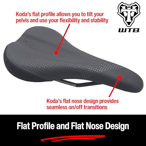 WTB Koda Mountain Bike Saddle Steel Medium - Gravel, Trail & Bikepacking