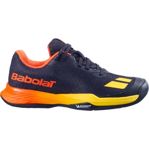 Babolat Junior Jet Mach 3 All Court Tennis Shoes - Big Kid Black Sunset
