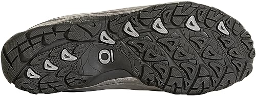 Oboz Women's Ousel Low Hiking Shoe - Drizzle 9 - Outdoor Trail Footwear