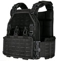 Men's Tactical Outdoor Vest - 1000D Nylon, Quick Release, Black, One Size