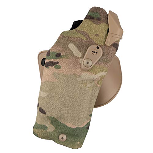 Safariland 6378RDS ALS Concealment Paddle Holster with Belt Loop - Cordura Multi-Cam, 19/23, Surefire X300U, Right Hand