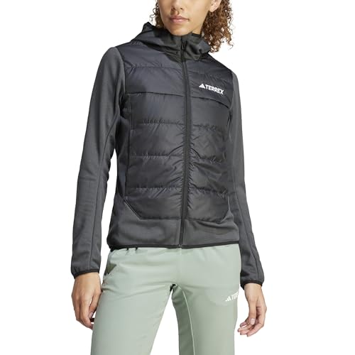 adidas Women's Terrex Multi Hybrid Insulated Hiking Jacket Large Black