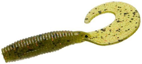 Zoom Bait Fat Albert Grub Bait-Pack of 10 (Watermelon Red, 5-Inch), One Size