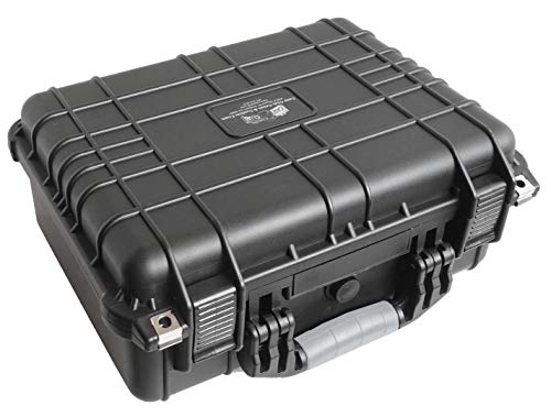 Case Club Waterproof 4-Pistol & 16-Mag Security Case - Standard Version with Silica Gel