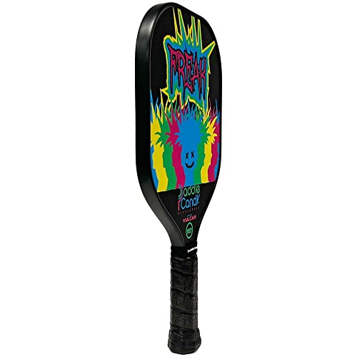 Vulcan | Paddle Candy Freakshow Pickleball Paddle | Hybrid Performance | Polypropylene Core - Carbon Fiber Surface | USAP Approved | Freak