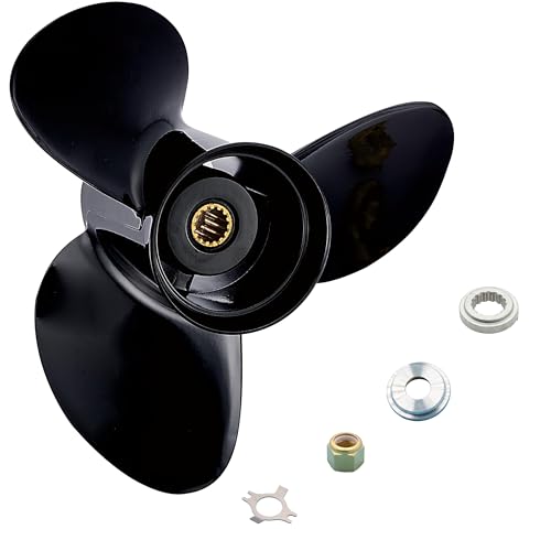 Boat Propeller 14.5x19 Pitch for Mercury/Mercruiser Outboard Engines - High-Performance Aluminum